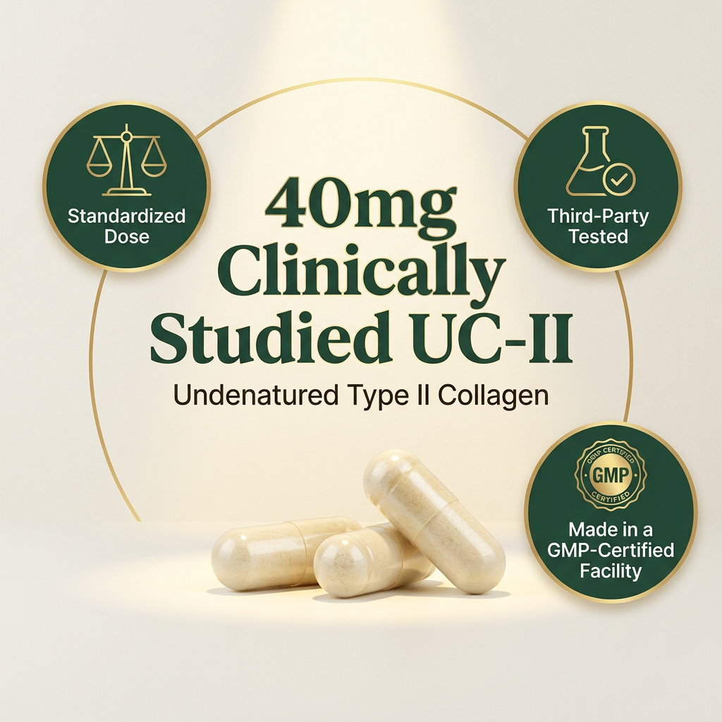 Corventa Joint UC-II 40mg with Undenatured Type II Collagen