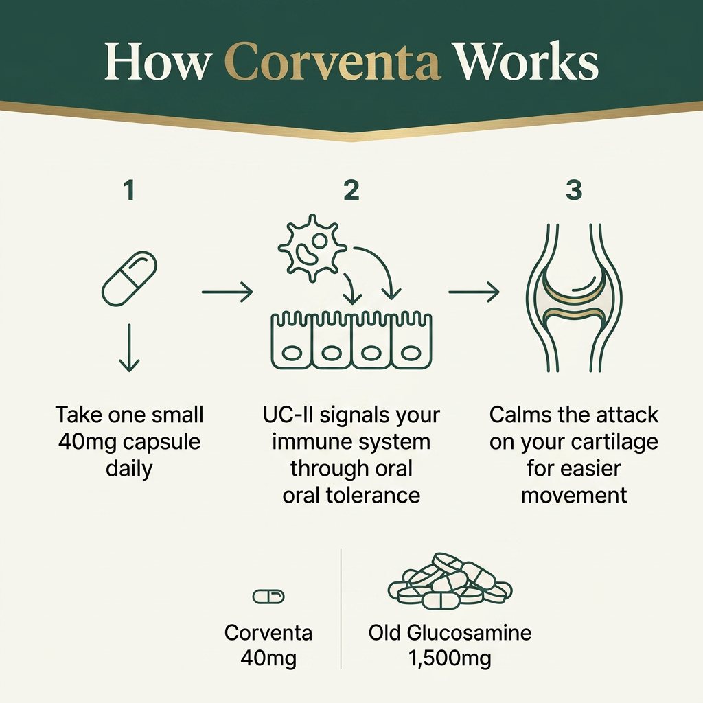 Corventa Joint UC-II 40mg with Undenatured Type II Collagen