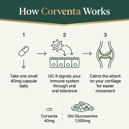 Corventa Joint UC-II 40mg with Undenatured Type II Collagen