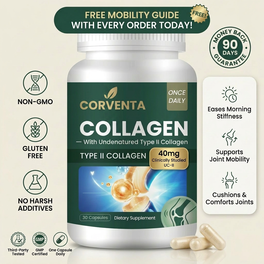 Corventa Joint UC-II 40mg with Undenatured Type II Collagen